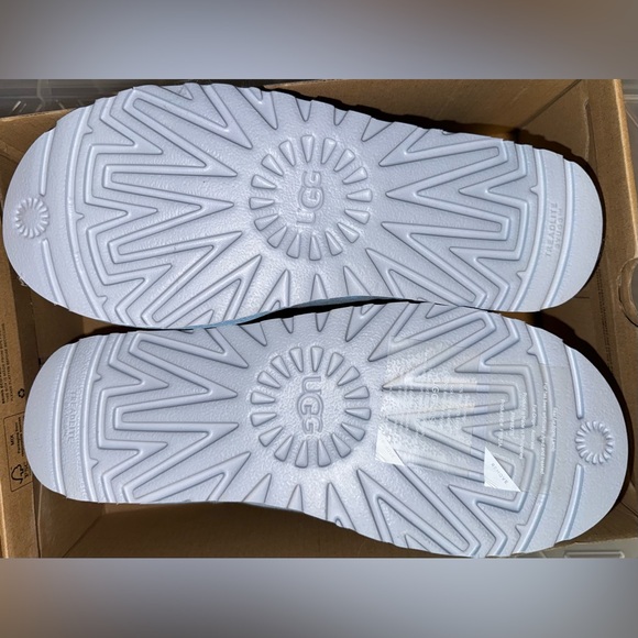 UGG Women's Classic Ultra Mini Horizon Blue Boots - Picture 3 of 6